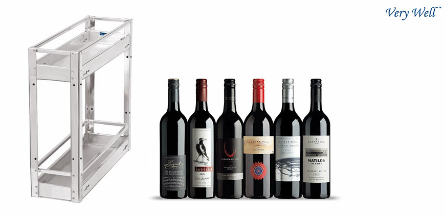 Bottle Pullout 2 Shelf